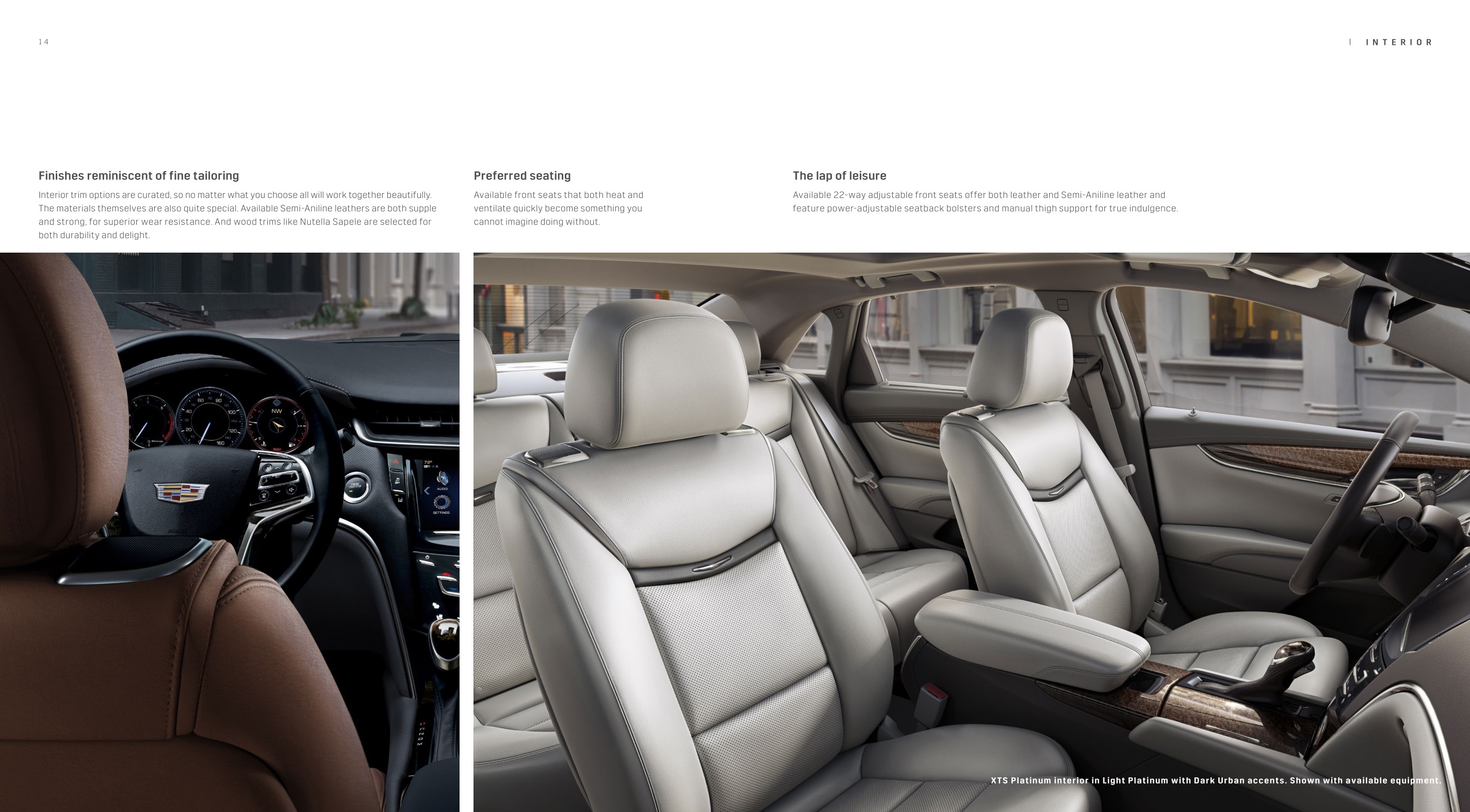 2017 Cadillac XTS Brochure Page 3